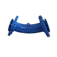 En545 DI Ductile Iron 45 degree Loosing Flanged Bend For PVC Pipe